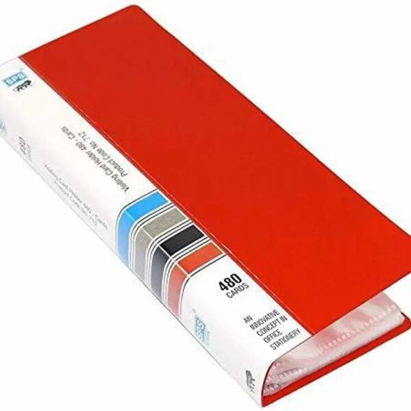 712 VISITING CARD 480 SLOT RED